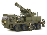 Heavy Transporter brick model - Sluban M38-B0302 - 308 bricks Tank SLUBAN 