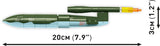 Heinkel HE 111 H-22 with V1 brick plane model - COBI 5771 - 927 bricks Planes Cobi 