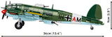 Heinkel HE 111 H-22 with V1 brick plane model - COBI 5771 - 927 bricks Planes Cobi 