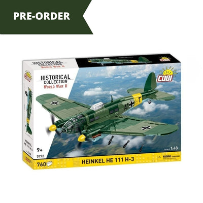 Heinkel HE 111 H-3 brick plane model - COBI 5772 - 760 bricks Planes Cobi 