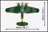 Heinkel HE 111 H-3 brick plane model - COBI 5772 - 788 bricks Planes Cobi 