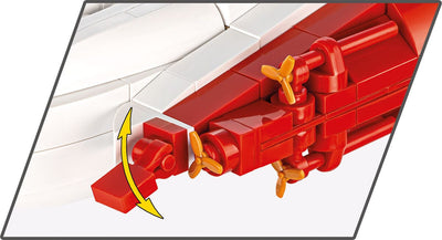 HMHS Britannic brick model ship - COBI 1681 - 636 bricks Ship Cobi 