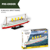 HMHS Brittanic brick model ship - COBI 1681 - 640 bricks Ship Cobi 