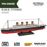 HMS Titanic brick model ship - COBI 1680 - 593 bricks Ship Cobi 