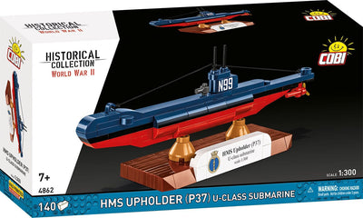 HMS Upholder submarine brick model - COBI 4862 - 140 bricks Ship Cobi 