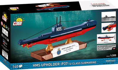 HMS Upholder submarine brick model - COBI 4862 - 140 bricks Ship Cobi 