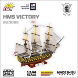 HMS Victory brick warship model - COBI 20096 - 2380 bricks Ship Cobi 
