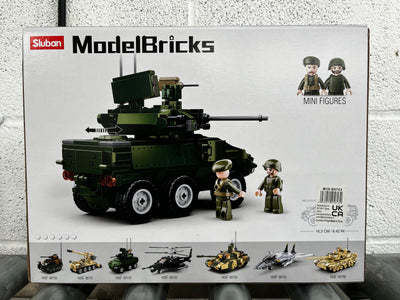 Infantry combat vehicle brick model - Sluban M38-B0753 - 382 bricks Other Military SLUBAN 