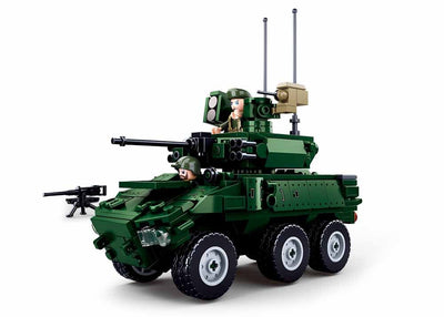 Infantry combat vehicle brick model - Sluban M38-B0753 - 382 bricks Tank SLUBAN 