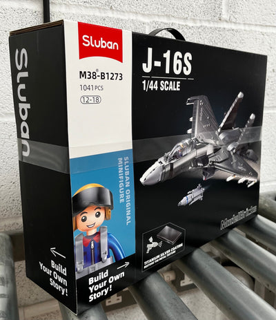 J-16S Fighter brick model plane - Sluban M38-B1273 - 1041 bricks Planes SLUBAN 