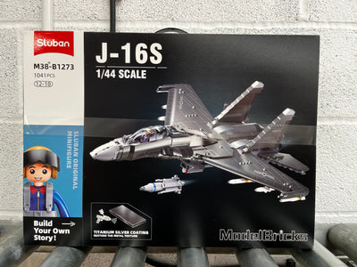 J-16S Fighter brick model plane - Sluban M38-B1273 - 1041 bricks Planes SLUBAN 