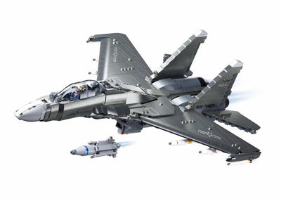 J-16S Fighter brick model plane - Sluban M38-B1273 - 1041 bricks Tank SLUBAN 