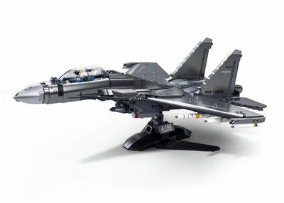 J-16S Fighter brick model plane - Sluban M38-B1273 - 1041 bricks Tank SLUBAN 