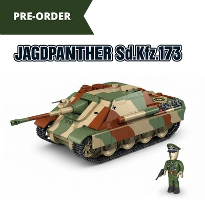 Jagdpanther (SD.KFZ.173) brick tank model - COBI 3145 - 770 bricks Tank Cobi 