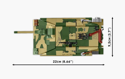 Jagdpanzer 38(t) "Chwat" brick tank model - COBI 2670 - 731 bricks Tank Cobi 