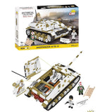 Jagdpanzer IV/70 (V) brick tank model - COBI 2668 - 1012 bricks Tank Cobi 