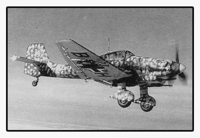 Junkers Ju 87D-3 Stuka brick plane model - COBI 5768 - 556 bricks Planes Cobi 