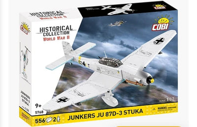 Junkers Ju 87D-3 Stuka brick plane model - COBI 5768 - 556 bricks Planes Cobi 
