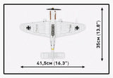 Junkers Ju 87D-3 Stuka brick plane model - COBI 5768 - 556 bricks Planes Cobi 
