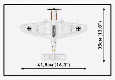 Junkers Ju 87D-3 Stuka brick plane model - COBI 5768 - 556 bricks Planes Cobi 