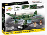 Junkers Ju 87G-2 Stuka brick plane model - COBI 5767 - 565 bricks Planes Cobi 
