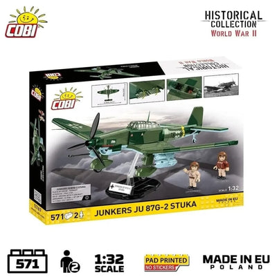 Junkers Ju 87G-2 Stuka brick plane model - COBI 5767 - 565 bricks Planes Cobi 