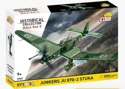 Junkers Ju 87G-2 Stuka brick plane model - COBI 5767 - 565 bricks Planes Cobi 