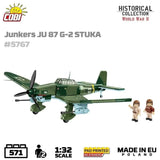 Junkers Ju 87G-2 Stuka brick plane model - COBI 5767 - 565 bricks Planes Cobi 