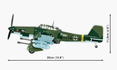 Junkers Ju 87G-2 Stuka brick plane model - COBI 5767 - 565 bricks Planes Cobi 