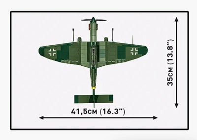 Junkers Ju 87G-2 Stuka brick plane model - COBI 5767 - 565 bricks Planes Cobi 