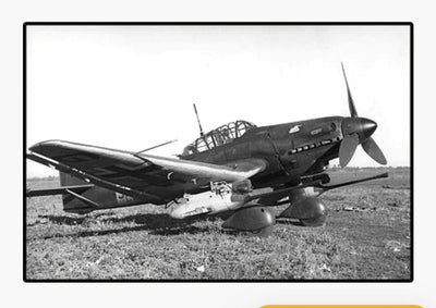 Junkers Ju 87G-2 Stuka brick plane model - COBI 5767 - 565 bricks Planes Cobi 