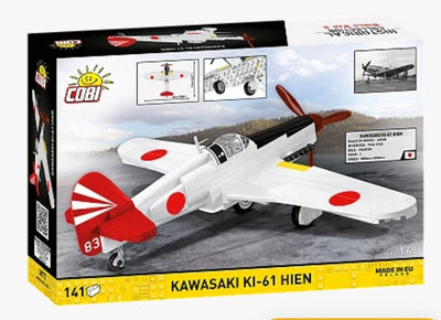 Kawasaki KI-61 - I Hien brick plane model - COBI 5872 - 141 bricks Planes Cobi 
