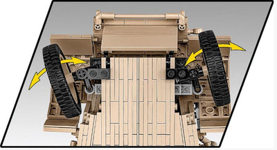 Kubelwagen - Typ 82 brick model - COBI 2803 - 1326 bricks car Cobi 