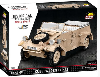 Kubelwagen - Typ 82 brick model - COBI 2803 - 1326 bricks car Cobi 