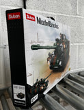 Leopard 2A5 brick tank model - Sluban M38-B0839 - 766 bricks Tank SLUBAN 