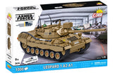 Leopard I A2 A1 brick tank model 1:35 scale - COBI 2634 - 1000 bricks Tank Cobi 