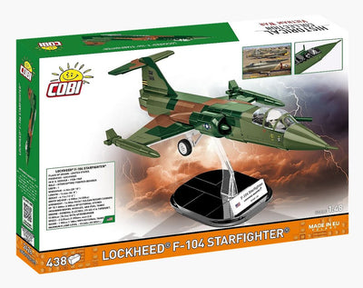 Lockheed F-104 Starfighter plane brick model - COBI 2426 - 420 bricks Planes Cobi 