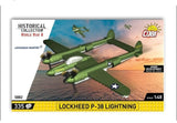 Lockheed P-38 Lightning plane brick model - COBI 5882 - 335 bricks Planes Cobi 