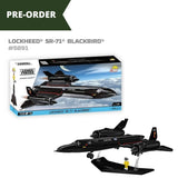 Lockheed SR-71 Blackbird brick aircraft model - COBI 5891 - 1330 bricks Planes Cobi 