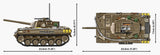 M18 Hellcat 1:28 scale brick tank model - COBI 2679 - 1018 bricks Tank Cobi 
