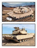 M1A2 Abrams brick tank model - COBI 2632 - 1013 bricks Tank Cobi 