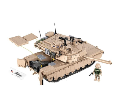 M1A2 Abrams brick tank model - COBI 2632 - 1013 bricks Tank Cobi 