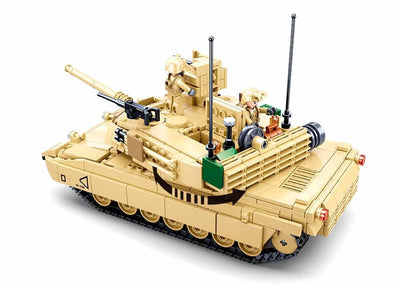 M1A2 SEP V2 Abrams brick tank model - Sluban M38-B0892 - 781 bricks Tank SLUBAN 