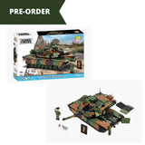 M1A2 SEPv3 Abrams brick tank model - COBI 2633 - 1065 bricks Tank Cobi 