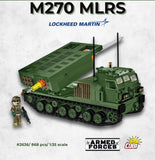 M270 Multiple Launch Rocket Sytem brick model - COBI 2636 - 868 bricks Other Military Cobi 
