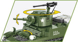 M3 Stuart brick tank model - COBI 3129 - 511 bricks Tank Cobi 