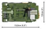 M3 Stuart brick tank model - COBI 3129 - 511 bricks Tank Cobi 