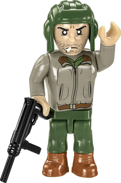 M4A1 Sherman brick tank model - COBI 3126 - 663 bricks Tank Cobi 