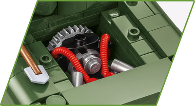 M4A1 Sherman brick tank model - COBI 3126 - 663 bricks Tank Cobi 