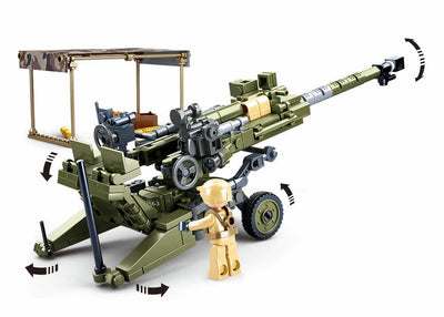 M777 Howitzer brick model - Sluban M38-B0890 - 258 bricks Tank SLUBAN 